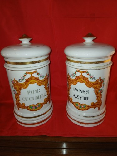 Paire pots pharmacie - de,