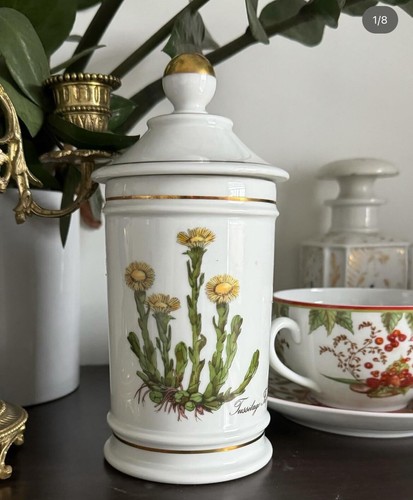 Ancien pot flacon pharmacie - pot,