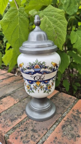 Boîte thé ancienne - boîte,