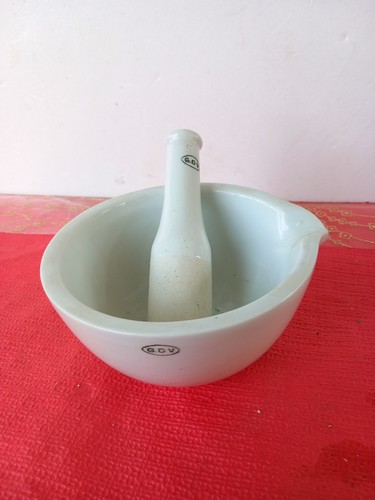 Mortier pilon porcelaine - mortier,