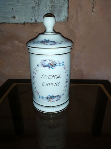 Ancien pot pharmacie en - ancien, à
