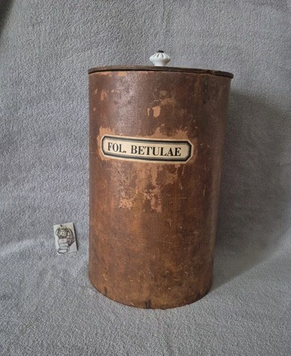 Ancien pot carton bouilli - pot,